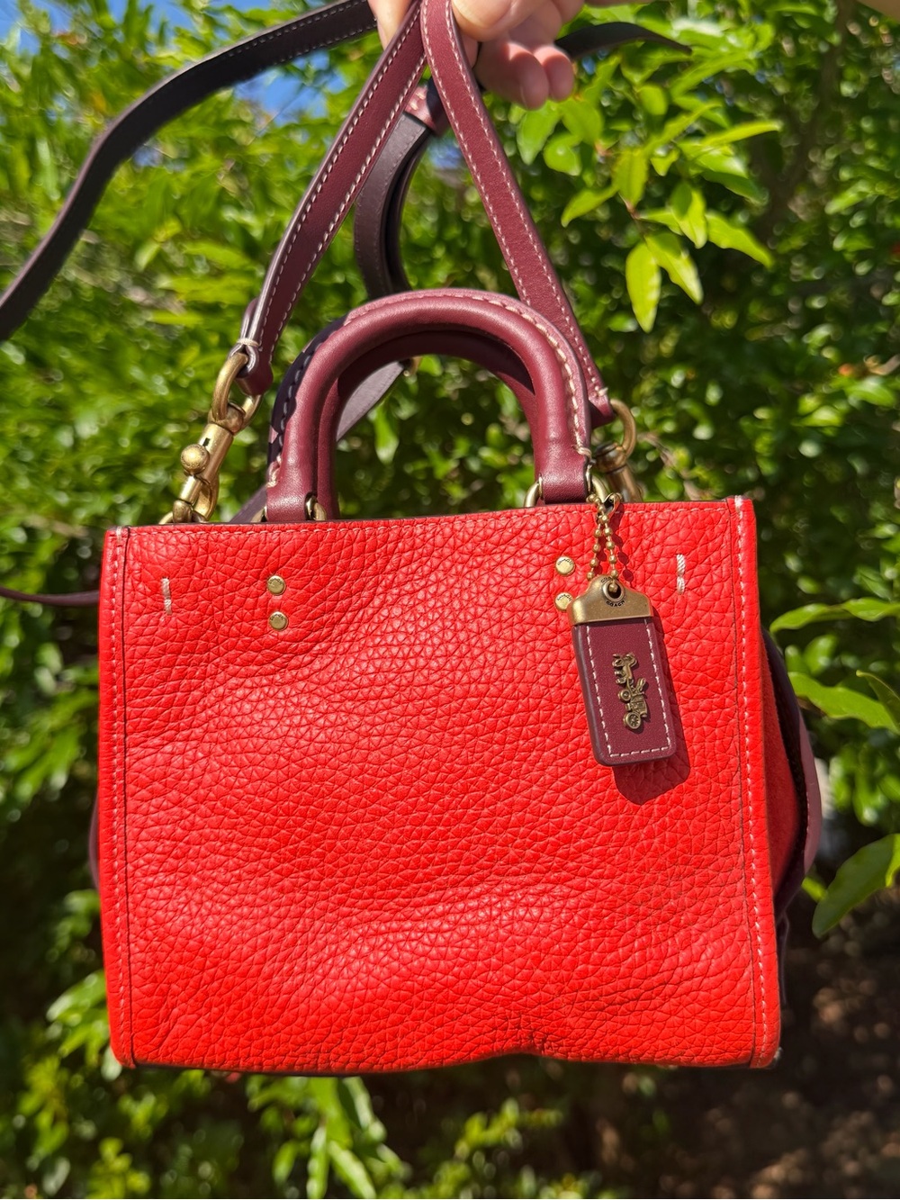 EUC Coach Rogue 17 In Colorblock CB573